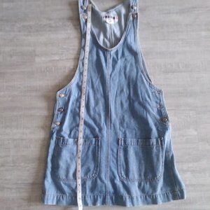 Vintage Denim overall dress